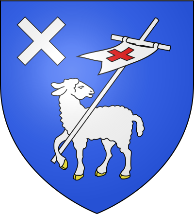 Blason de la commune Villes-sur-Auzon