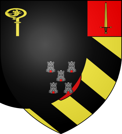 Blason de la commune Angles