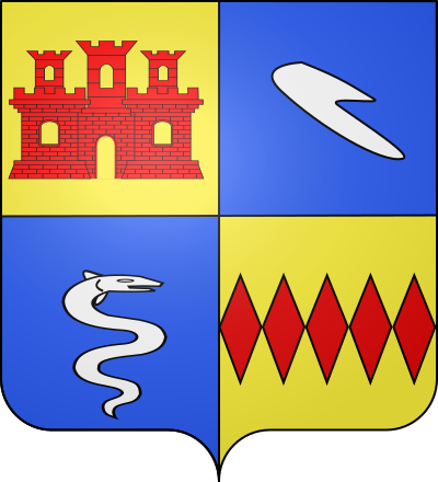 Blason de la commune Chaillé-les-Marais