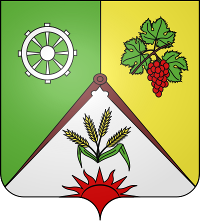 Blason de la commune Le Champ-Saint-Père