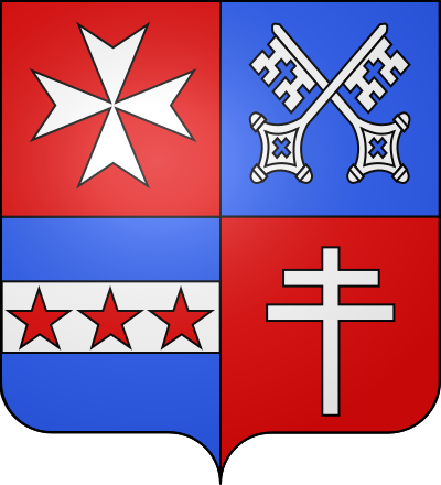 Blason de la commune Château-Guibert