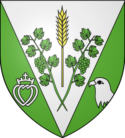 Blason de la commune Grand'Landes