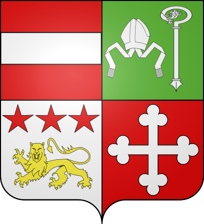 Blason de la commune L' Île-d'Elle