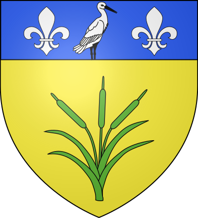 Blason de la commune La Jonchère