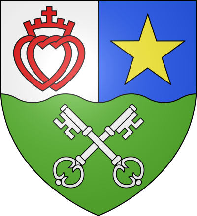 Blason de la commune Marillet