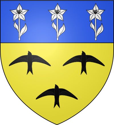 Blason de la commune Martinet