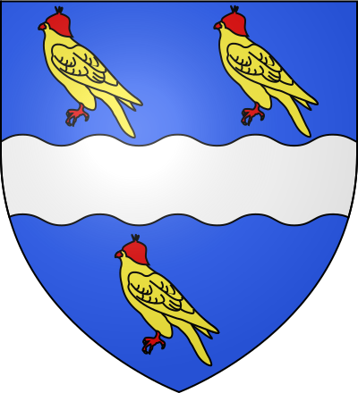 Blason de la commune Saint-Aubin-des-Ormeaux
