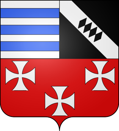 Blason de la commune Saint-Martin-des-Tilleuls
