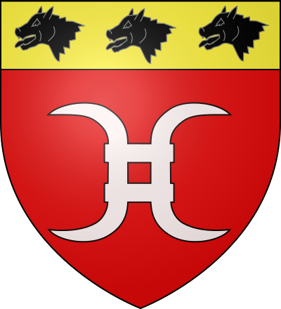 Blason de la commune Sainte-Flaive-des-Loups