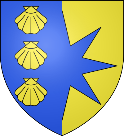 Blason de la commune Angles-sur-l'Anglin