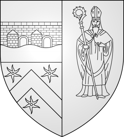 Blason de la commune Celle-Lévescault