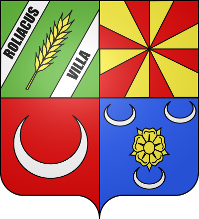 Blason de la commune Rouillé