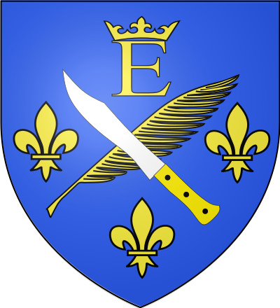 Blason de la commune Saint-Savin