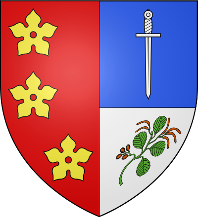 Blason de la commune Aulnois