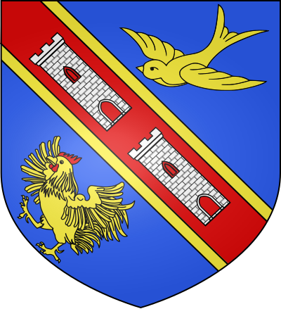 Blason de la commune Auzainvilliers