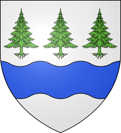 Blason de la commune Ban-sur-Meurthe-Clefcy