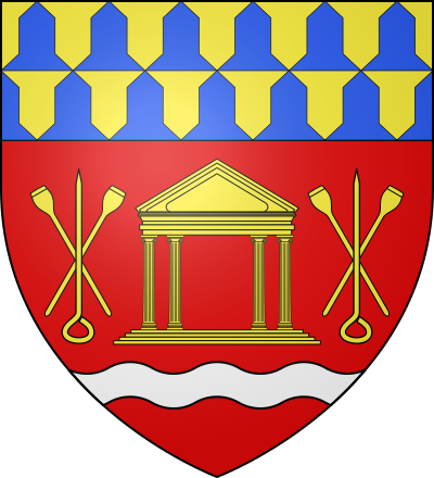Blason de la commune Bazoilles-sur-Meuse