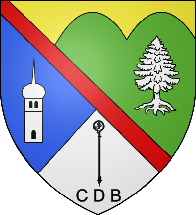 Blason de la commune La Bourgonce