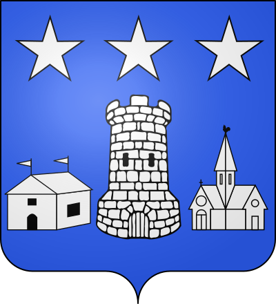 Blason de la commune Bruyères