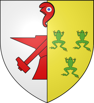 Blason de la commune Chantraine