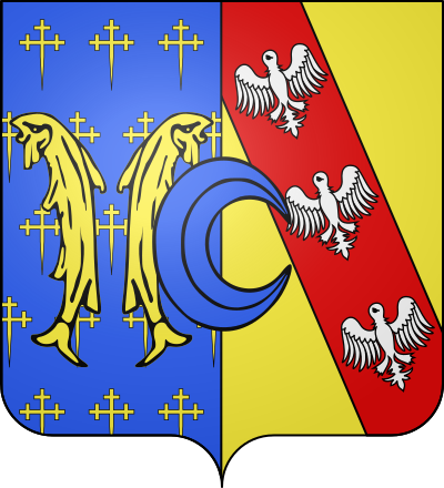 Blason de la commune Coussey