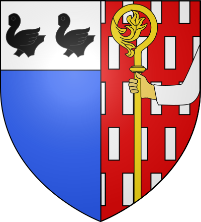Blason de la commune Étival-Clairefontaine