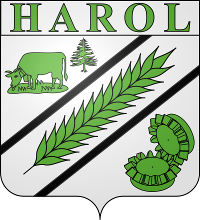 Blason de la commune Harol