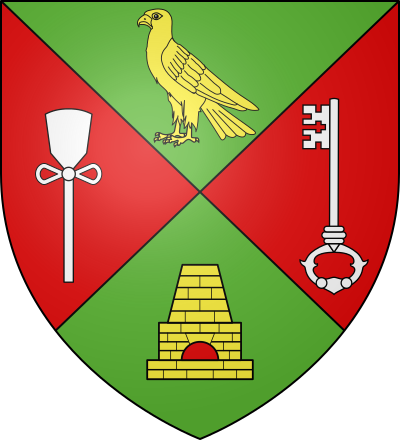 Blason de la commune Langley
