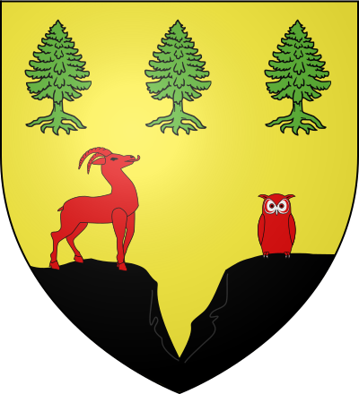 Blason de la commune Rochesson