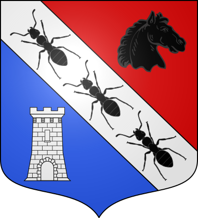 Blason de la commune Saint-Maurice-sur-Moselle