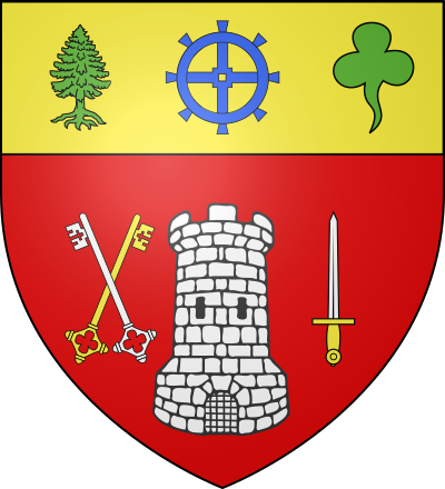 Blason de la commune Saint-Nabord