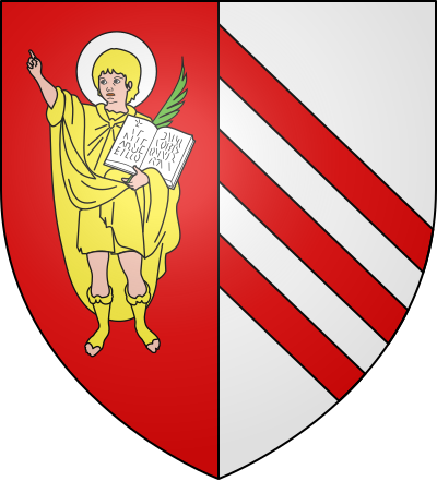 Blason de la commune Saint-Prancher