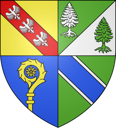 Blason de la commune Saint-Remy