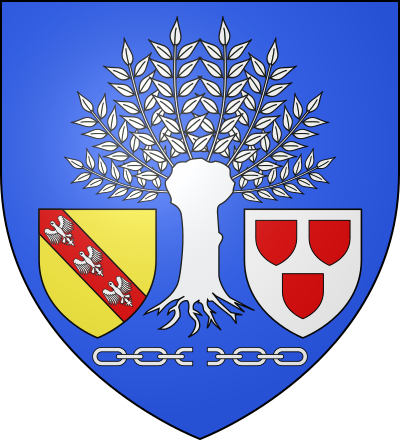 Blason de la commune Saulcy-sur-Meurthe