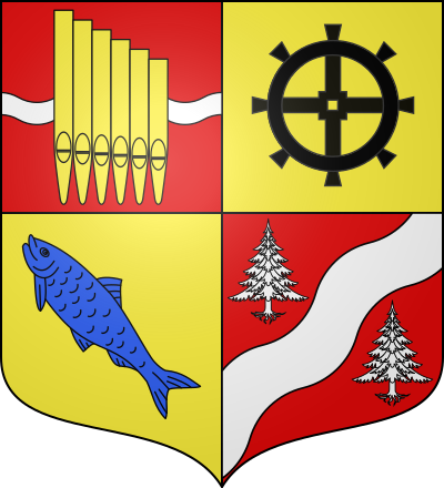 Blason de la commune Thiéfosse