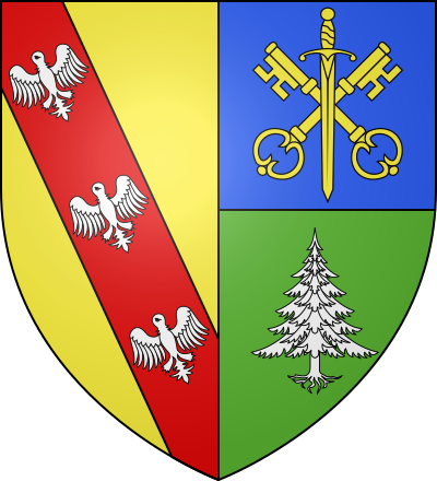 Blason de la commune Trampot
