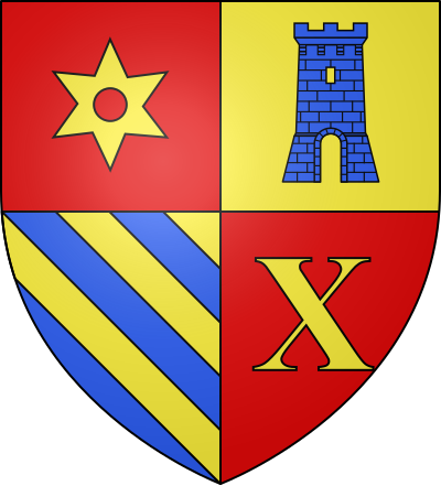 Blason de la commune Ubexy