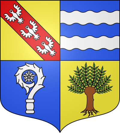 Blason de la commune Valleroy-aux-Saules