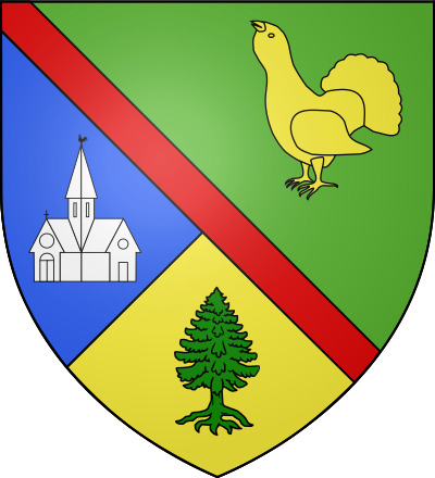 Blason de la commune Le Valtin
