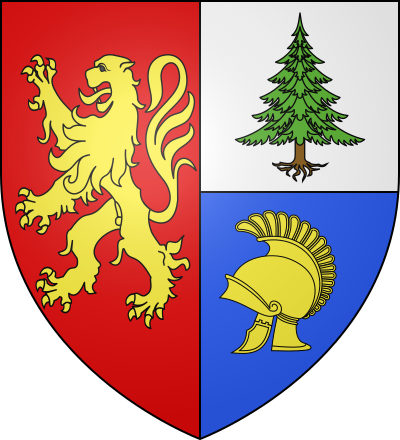Blason de la commune Vaudéville