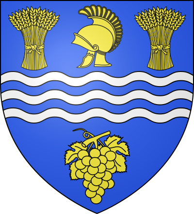 Blason de la commune Carisey