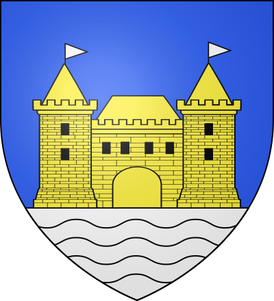 Blason de la commune Châtel-Censoir