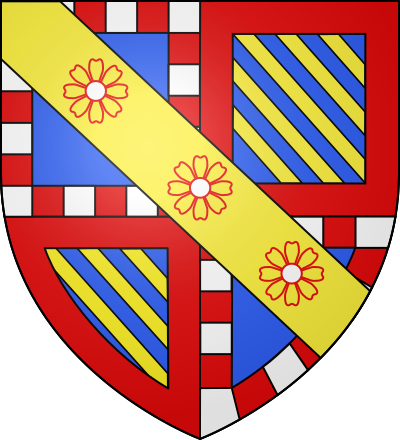 Blason de la commune Fleury-la-Vallée