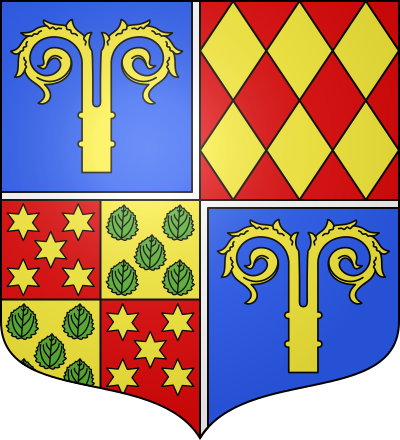 Blason de la commune Fouchères