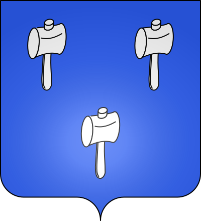 Blason de la commune L' Isle-sur-Serein