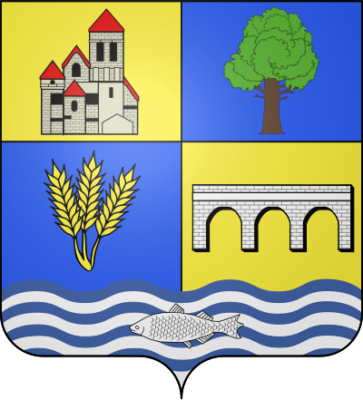 Blason de la commune Prégilbert