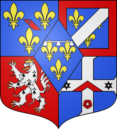 Blason de la commune Saint-Fargeau