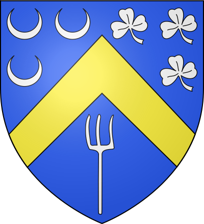 Blason de la commune Saint-Léger-Vauban