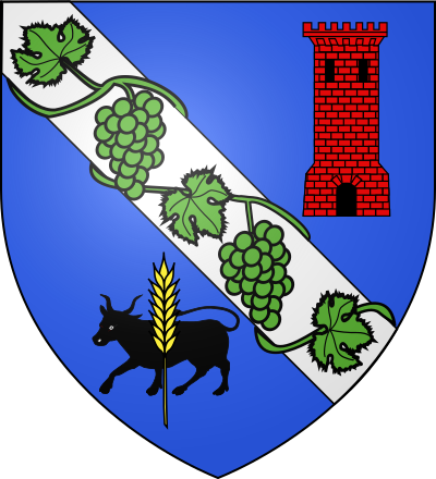 Blason de la commune Sainte-Pallaye