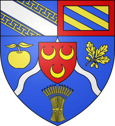 Blason de la commune Sormery